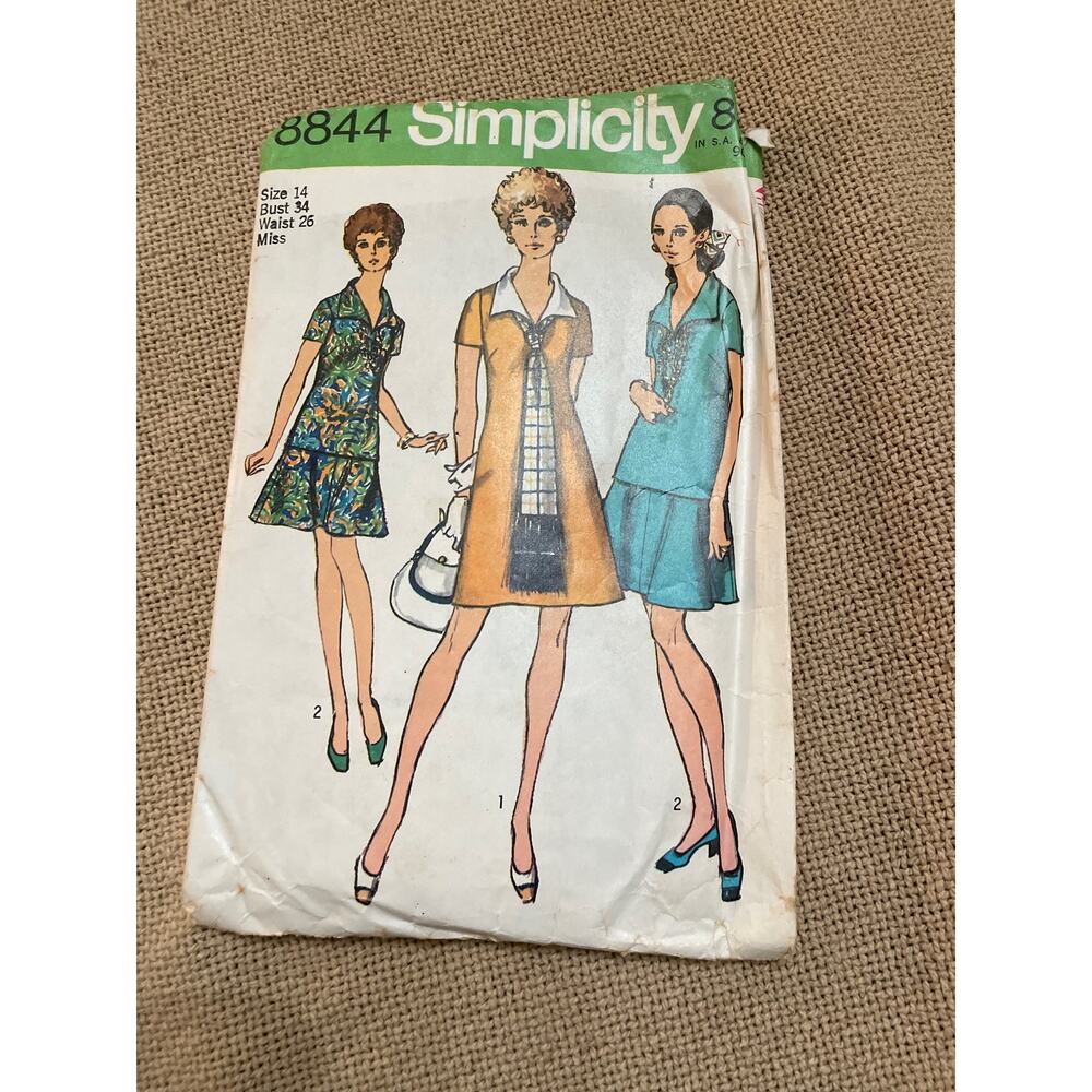 Vintage Patterns Womens Size 14 Early 70’s - Picture 8 of 10